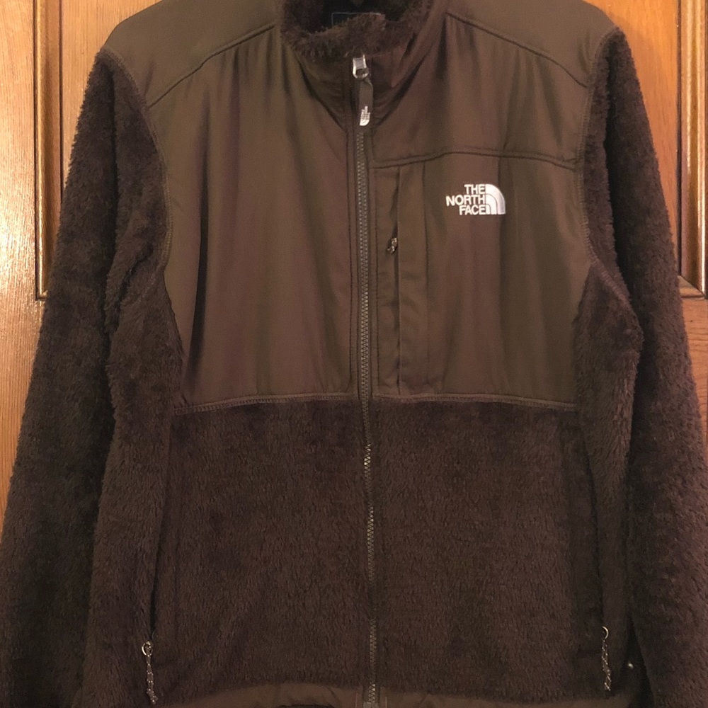 Brown North Face Women’s Denali Furry Jacket